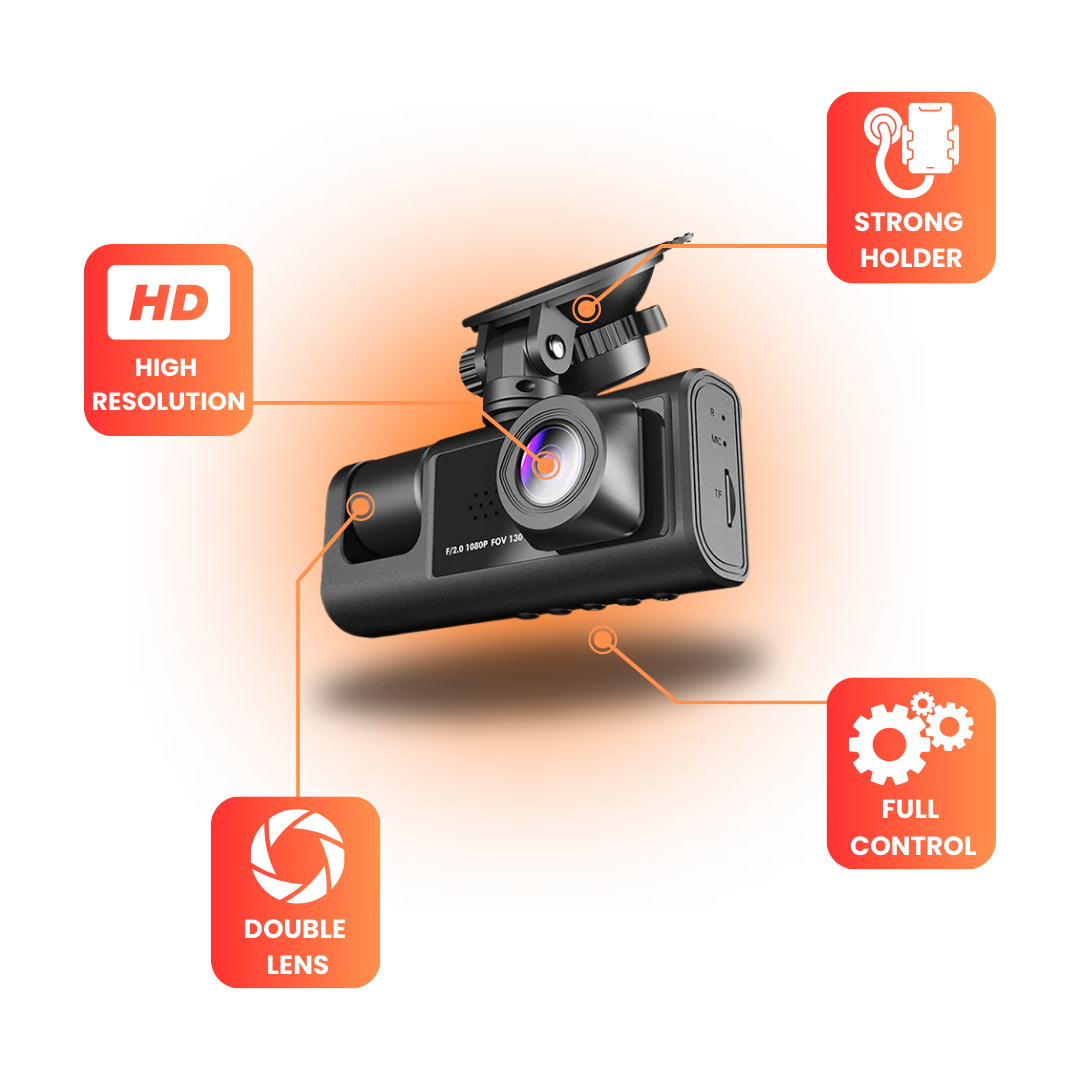 StarView™ - 1080 Triple Dash Cam