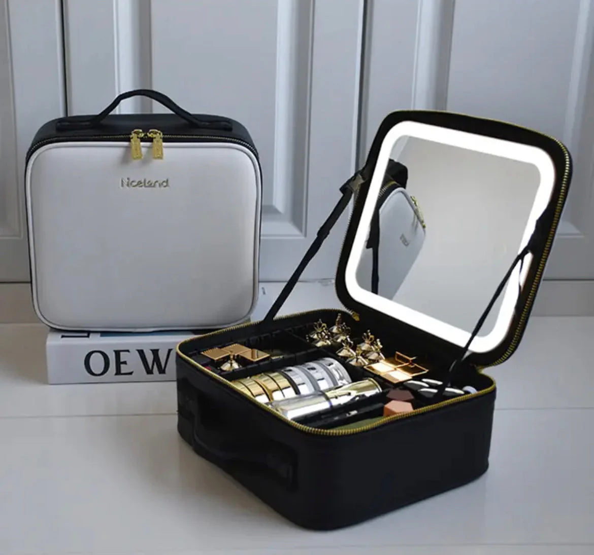 ShineKit™ - Compact Makeup Mirror Bag