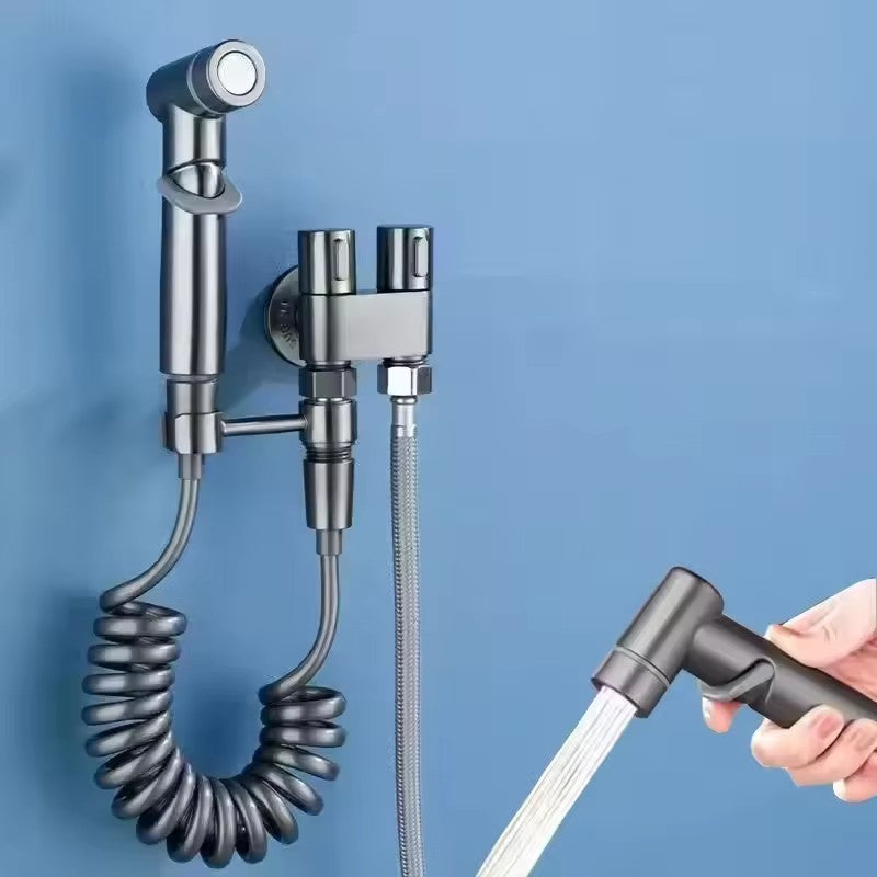 AquaMist™ - Portable High Pressure Handheld Bidet Spray Gun Set