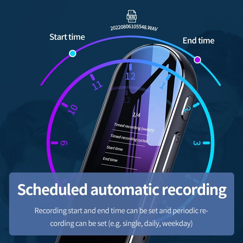 EchoNote™ - Multifunction Digital Voice Recorder & MP3 Player