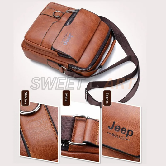 JEEP® Luxury Brand Men Crossbody HandBags