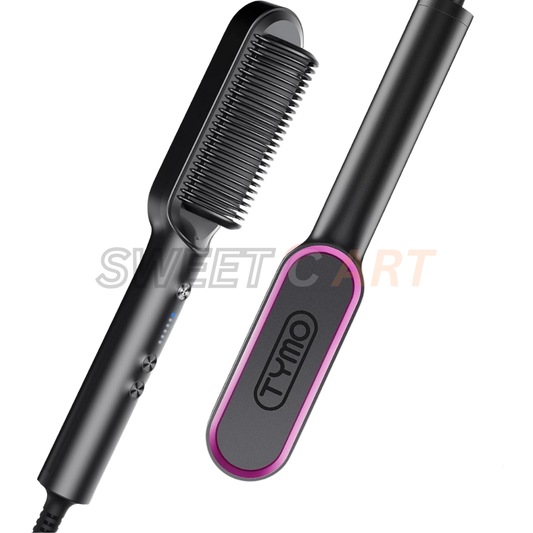 Electric Hair Straightener Comb with Negative Ion Anti-Scalding