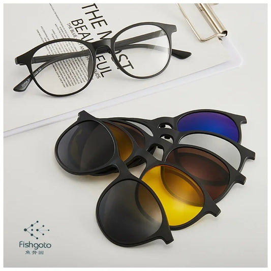 MagniView™ - 6-in-1 Magnetic Polarized Glasses