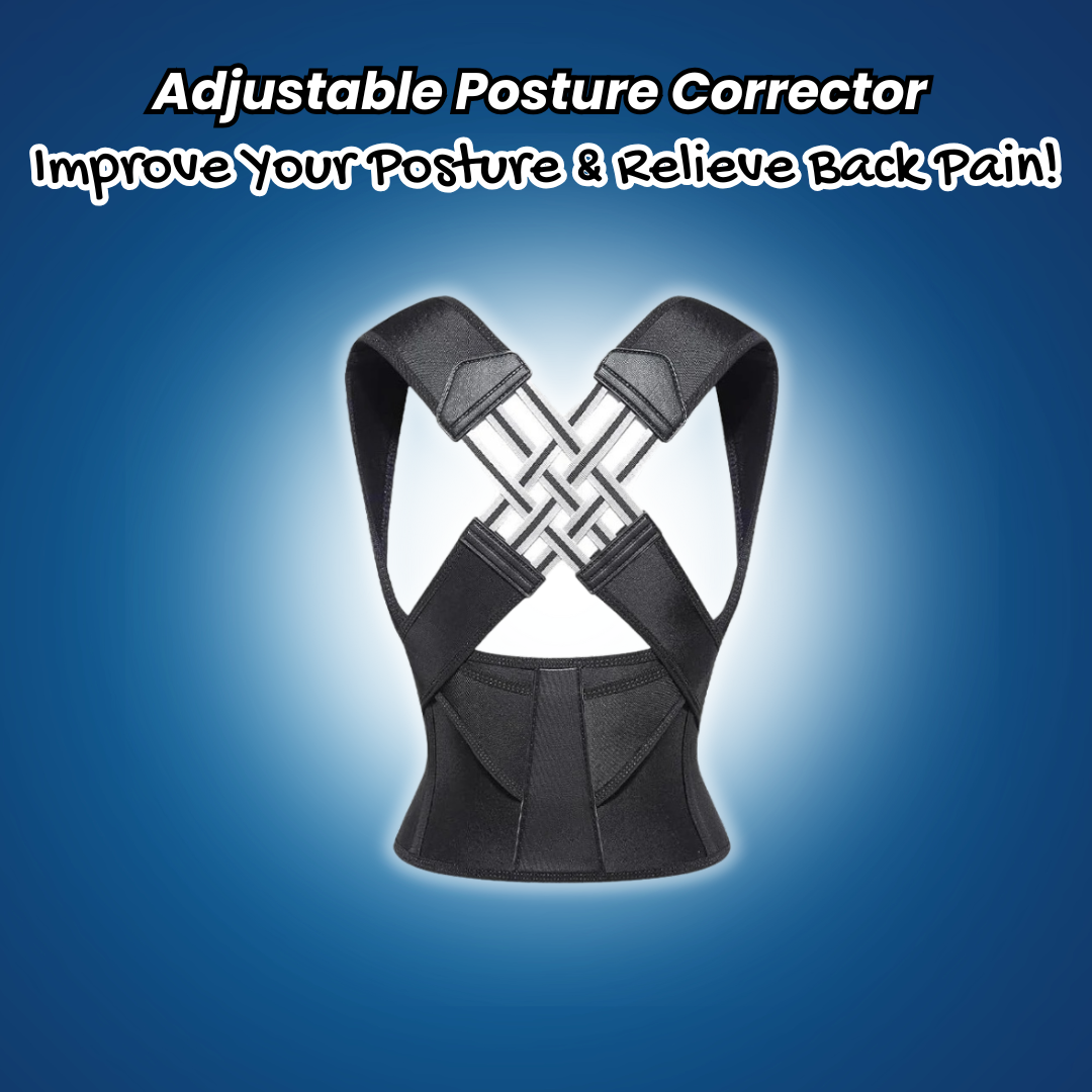 Adjustable Posture Corrector – Improve Your Posture & Relieve Back Pai ...