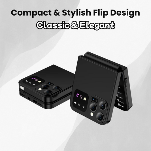 A50 Pro Flip Phone – Classic Flip, Modern Features!