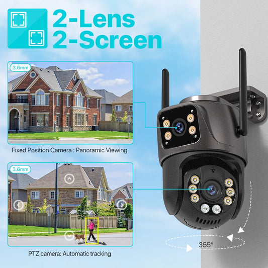 UltraVision™ - 4K Dual Lens Outdoor Camera