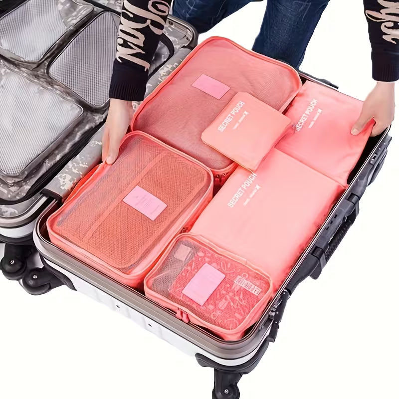 7 Pcs Travel Storage Set