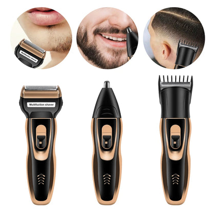 Kamei 3 in 1 Hair & Beard trimmer