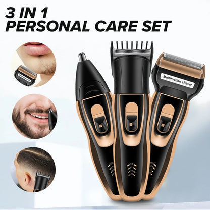 Kamei 3 in 1 Hair & Beard trimmer