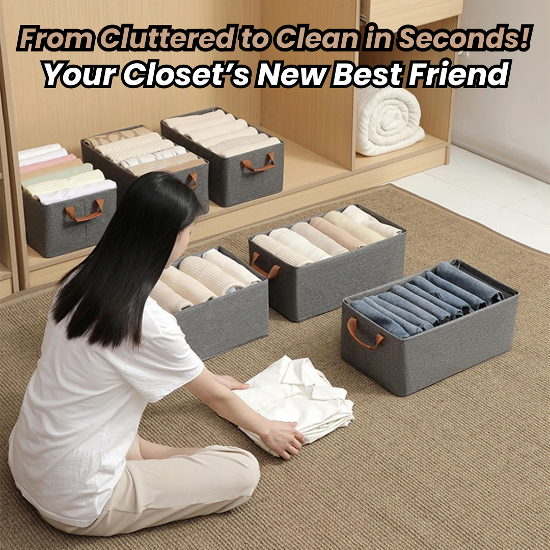 Premium Closet Storage Box - Declutter in Style