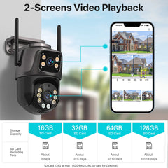 UltraVision™ - 4K Dual Lens Outdoor Camera