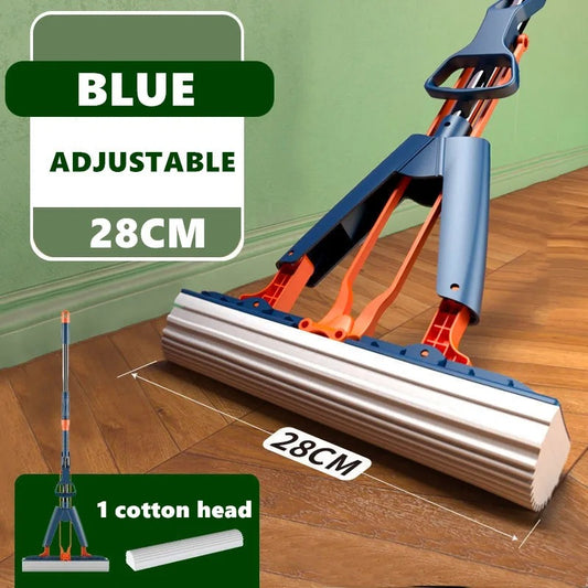 SwiftMop™ - Foldable Squeeze Mop