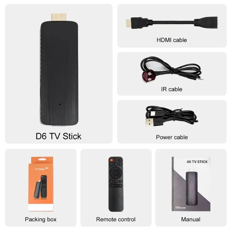 Android Smart TV Stick, Global Version 4K