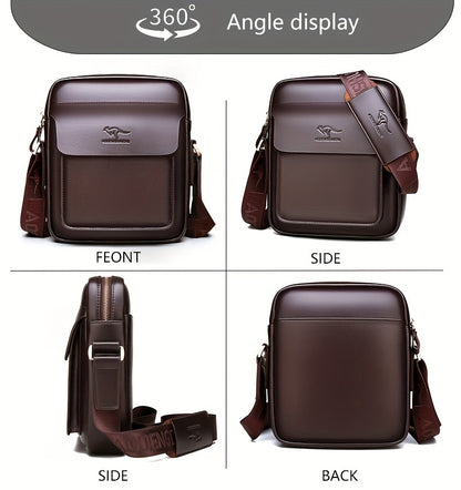 KangarooCraft™ Premium Leather Crossbody Bag