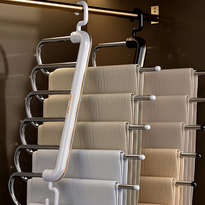 SmartFold™ 5-in-1 Heavy-Duty Pants Hanger