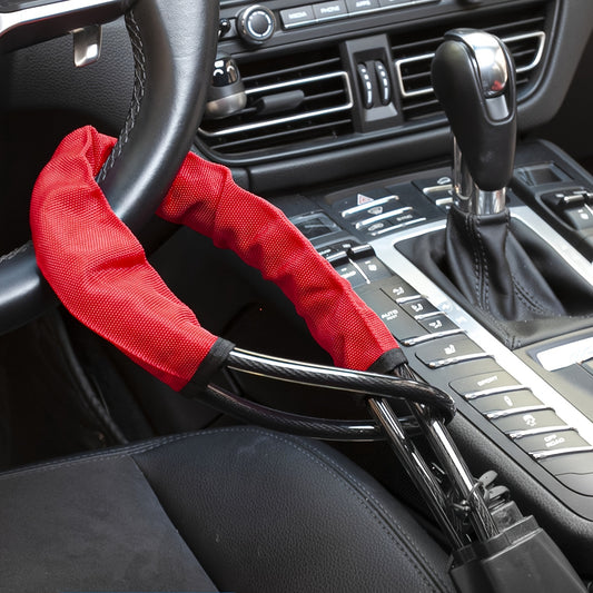 SteelGuard™ Pro Car Lock – Ultimate Steering & Gear Shift Protection