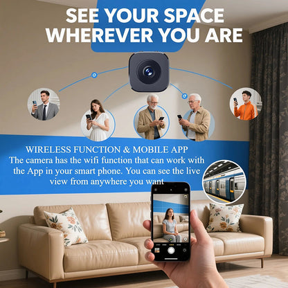 Smart WiFi Security Camera – Your Reliable Home Guardian