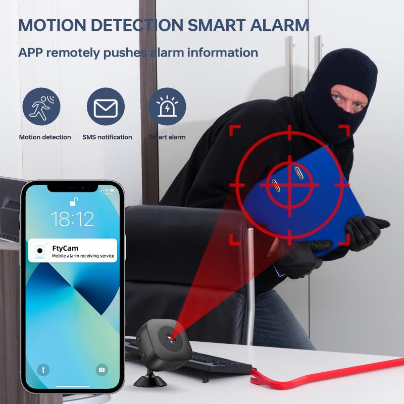 Smart WiFi Security Camera – Your Reliable Home Guardian
