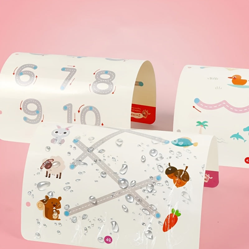 Draw & Learn™ – 122 Pages of Reusable Writing Practice Copybook