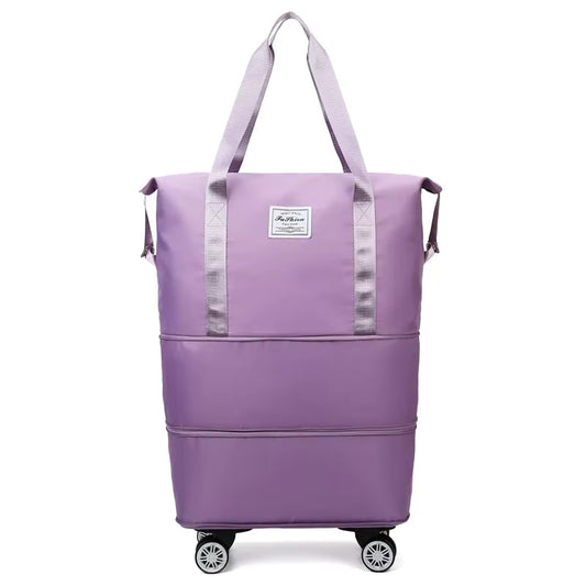 TravelTrek™ - Oxford Luggage with Wheels