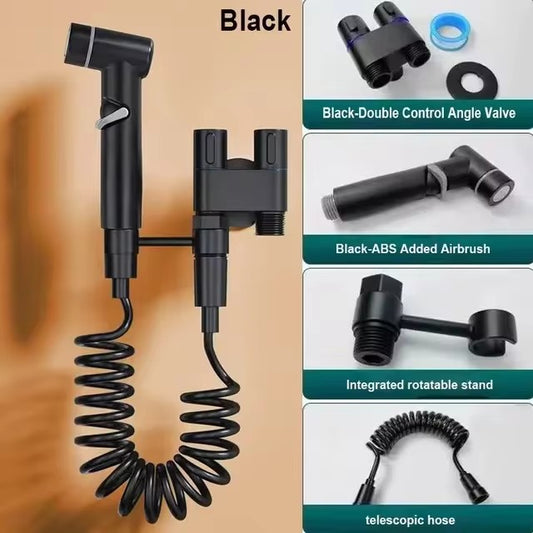 AquaMist™ - Portable High Pressure Handheld Bidet Spray Gun Set