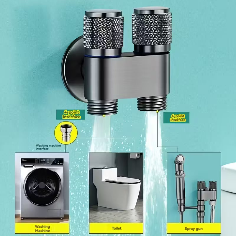 Dual Control Valve, Bathroom spray gun Kit