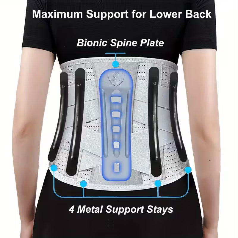 LUMBARSAF® Breathable Support Belt for Lower Back pain & problems