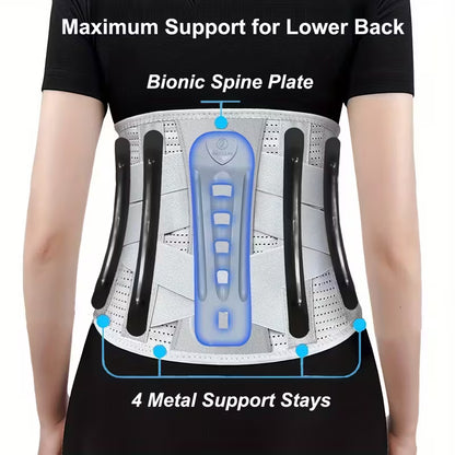 LUMBARSAF® Breathable Support Belt for Lower Back pain & problems