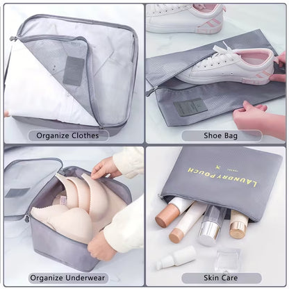 7 Pcs Travel Storage Set