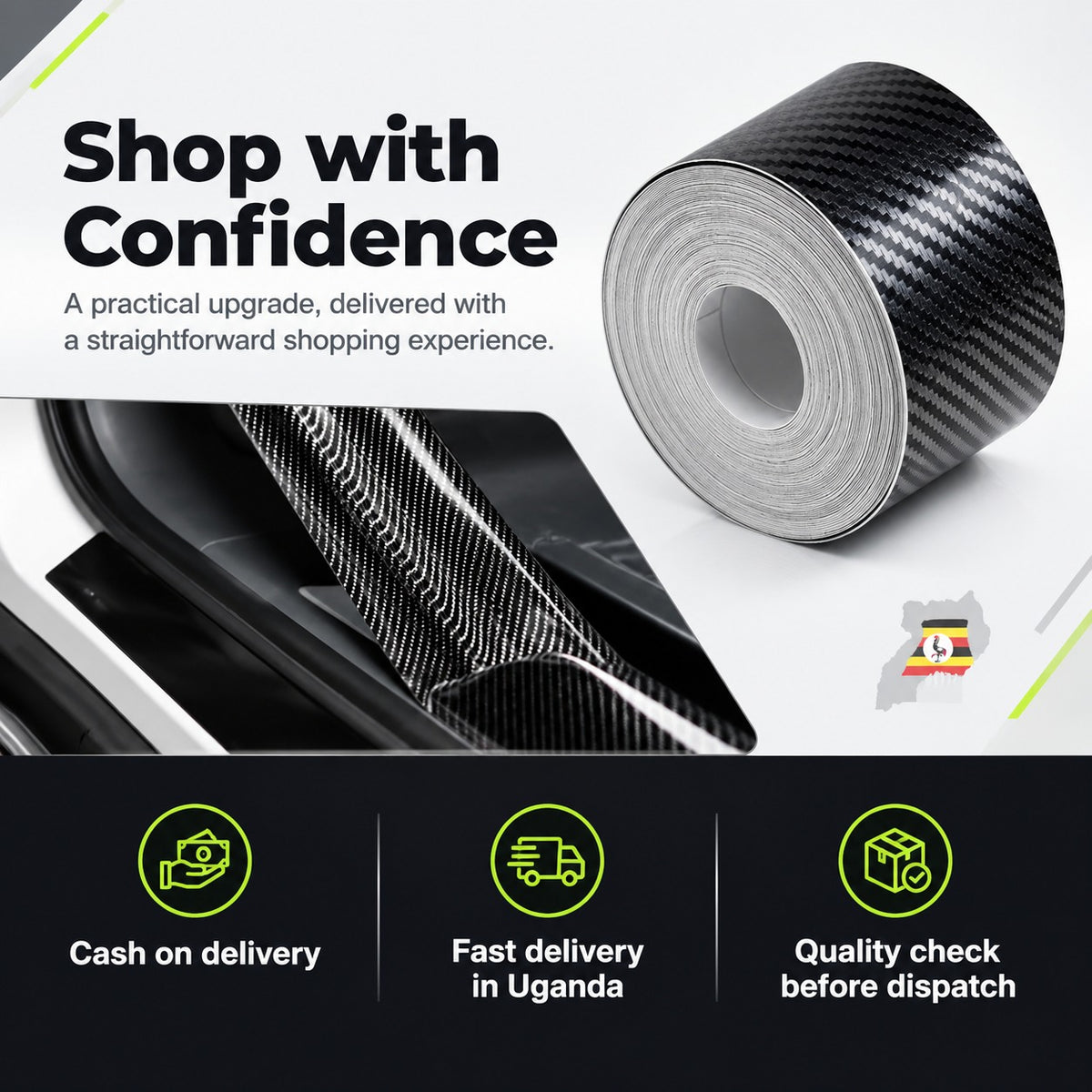 Carbon fiber tape section 7