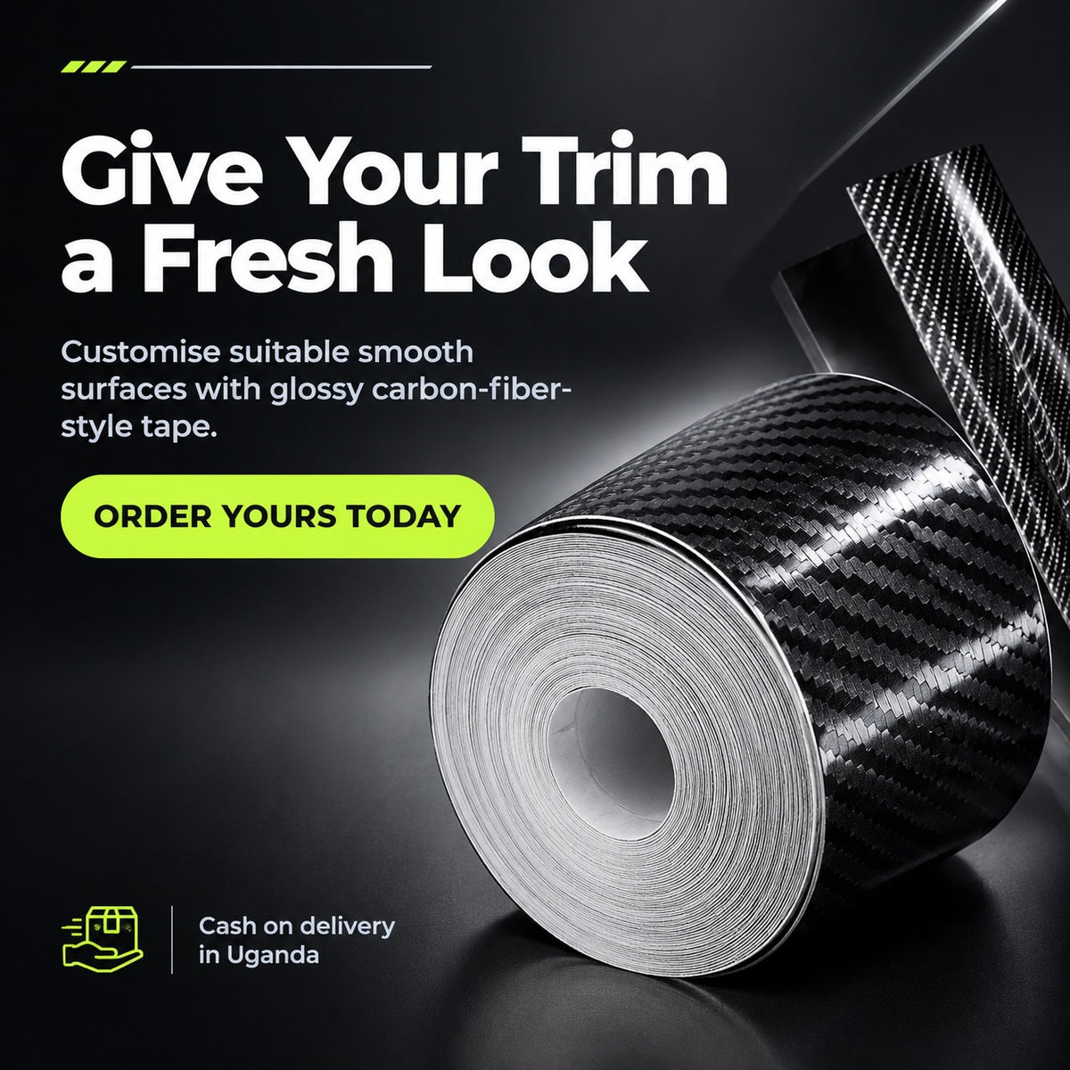 Carbon fiber tape section 8