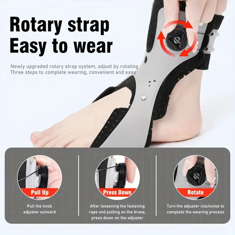 Adjustable Ankle Correction Brace – Stabilize, Align & Recover Faster