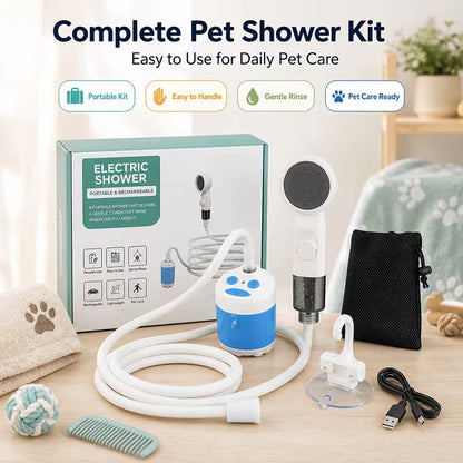 Portable Camping Shower, Turn any spot into a bath !