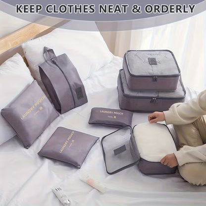 7 Pcs Travel Storage Set