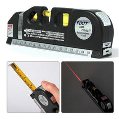 PrecisionAlign™ - Laser Level with Metric Rulers