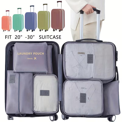 7 Pcs Travel Storage Set