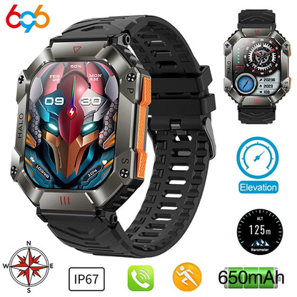 Tactical Smartwatch – Built for Adventure & Tough Conditions!