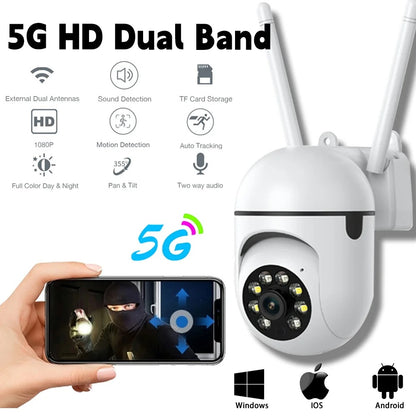 1080P Smart Surveillance Camera – Auto Tracking & Night Vision