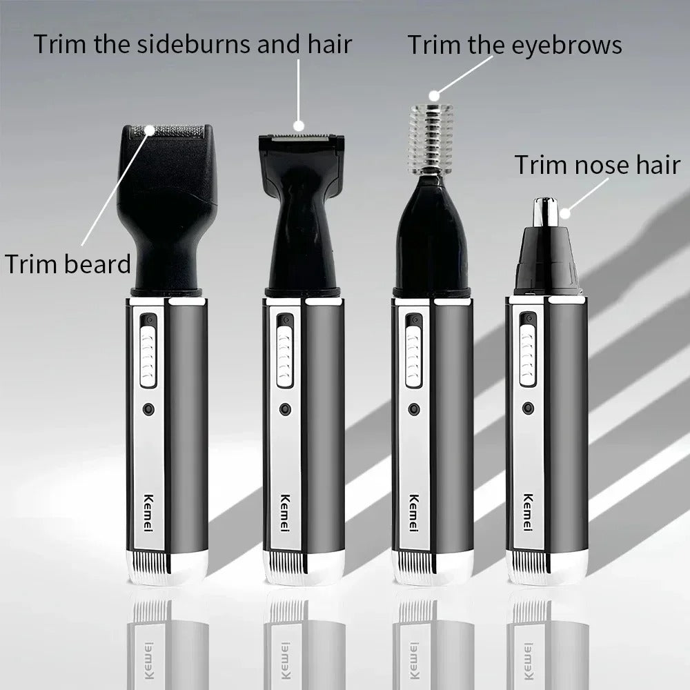 Kemei 4-in-1 Precision Trimmer - Groom Like a Pro