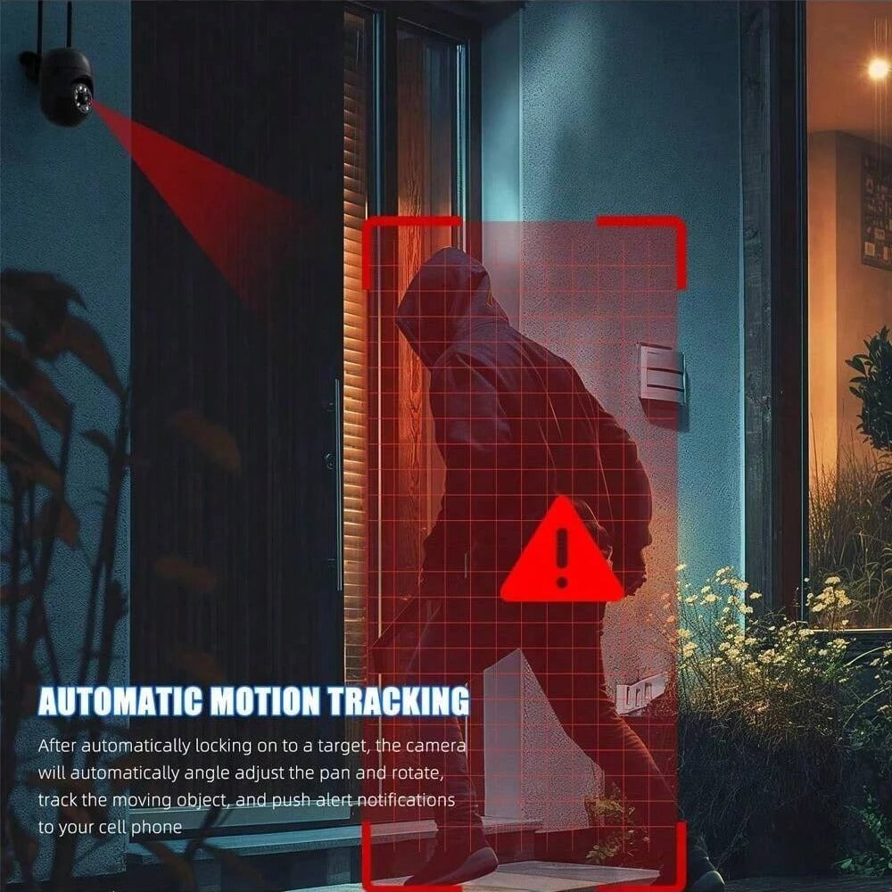 1080P Smart Surveillance Camera – Auto Tracking & Night Vision