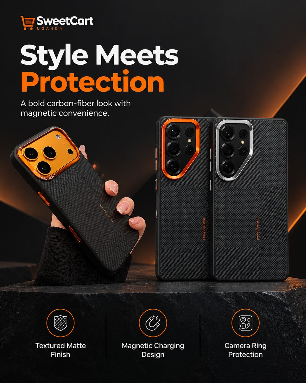 Phone case section 1
