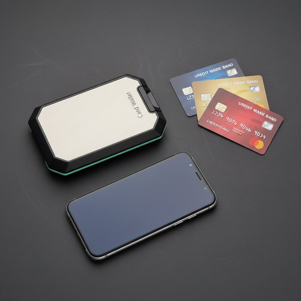 RFID Wallet - Flat lay
