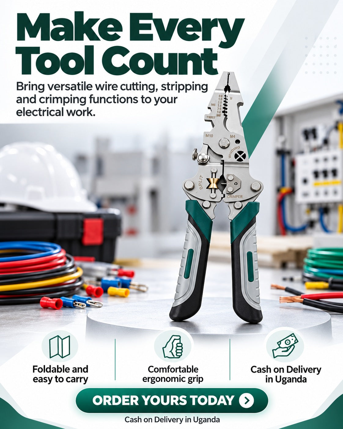 18-in-1 Foldable Wire Stripper